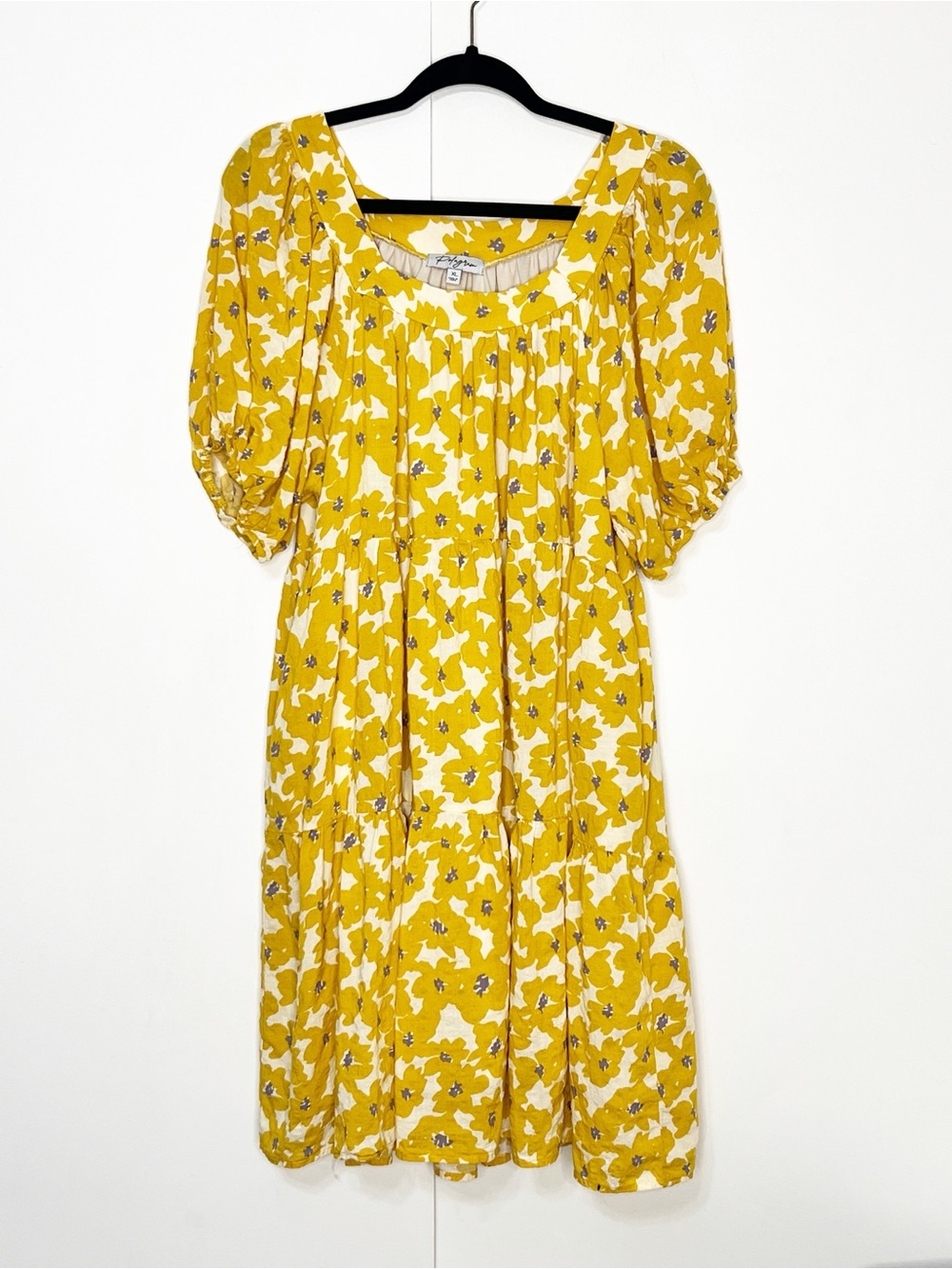 Polagram Floral Tiered Babydoll‎ Dress